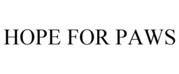 HOPE FOR PAWS trademark