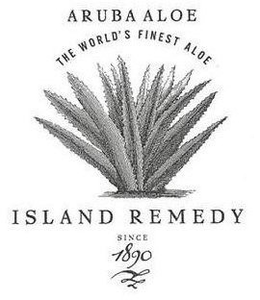 ARUBA ALOE THE WORLD'S FINEST ALOE ISLAND REMEDY SINCE 1890 trademark