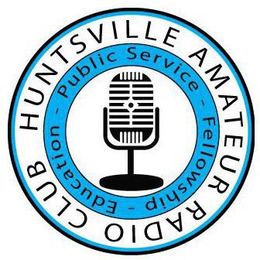 HUNTSVILLE AMATEUR RADIO CLUB - PUBLIC SERVICE - FELLOWSHIP - EDUCATION - trademark