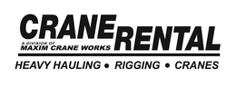 CRANE RENTAL A DIVISION OF MAXIM CRANE WORKS HEAVY HAULING · RIGGING · CRANES trademark
