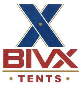 X BIVX TENTS trademark