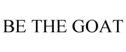 BE THE GOAT trademark