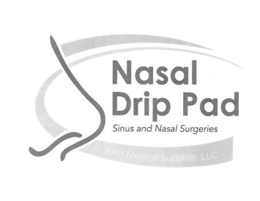 NASAL DRIP PAD SINUS AND NASAL SURGERIES KAH MEDICAL SUPPLIES, LLC trademark