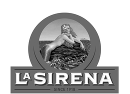 LA SIRENA SINCE 1918 trademark