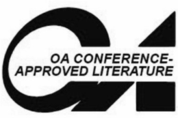 OA OA CONFERENCE-APPROVED LITERATURE trademark