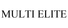 MULTI ELITE trademark