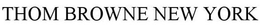 THOM BROWNE NEW YORK trademark