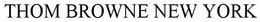 THOM BROWNE NEW YORK trademark