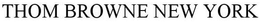 THOM BROWNE NEW YORK trademark