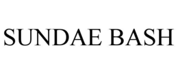SUNDAE BASH trademark