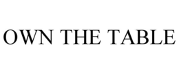 OWN THE TABLE trademark