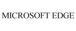 MICROSOFT EDGE trademark