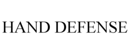 HAND DEFENSE trademark