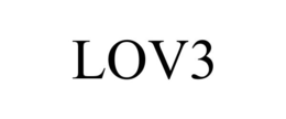 LOV3 trademark
