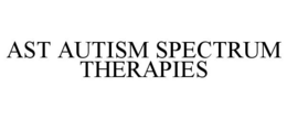 AST AUTISM SPECTRUM THERAPIES trademark