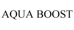 AQUA BOOST trademark