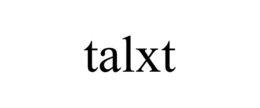 TALXT trademark