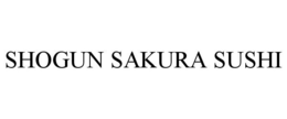 SHOGUN SAKURA SUSHI trademark