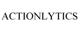 ACTIONLYTICS trademark