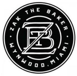 ZTB ZAK THE BAKER · WYNWOOD, MIAMI · trademark