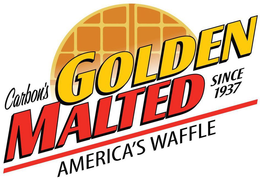 CARBON'S GOLDEN MALTED AMERICA'S WAFFLE SINCE 1937 trademark