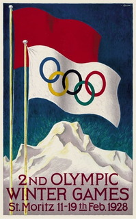 2ND OLYMPIC WINTER GAMES ST. MORITZ 11-19TH FEB.1928 trademark