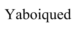 YABOIQUED trademark