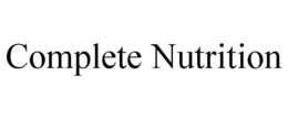 COMPLETE NUTRITION trademark