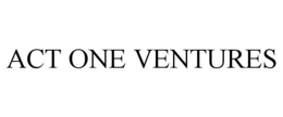 ACT ONE VENTURES trademark