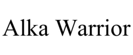 ALKA WARRIOR trademark