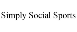 SIMPLY SOCIAL SPORTS trademark