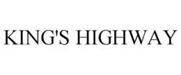 KING'S HIGHWAY trademark
