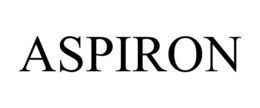 ASPIRON trademark