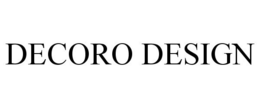 DECORO DESIGN trademark