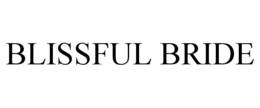 BLISSFUL BRIDE trademark
