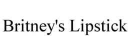 BRITNEY'S LIPSTICK trademark