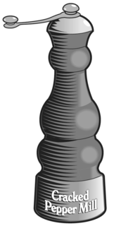 CRACKED PEPPER MILL trademark