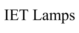 IET LAMPS trademark