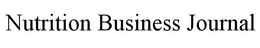 NUTRITION BUSINESS JOURNAL trademark