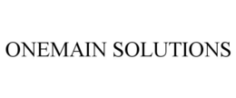 ONEMAIN SOLUTIONS trademark