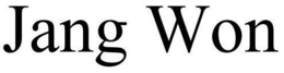 JANG WON trademark