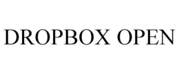 DROPBOX OPEN trademark