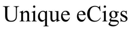 UNIQUE ECIGS trademark