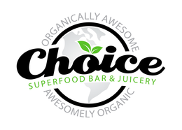 CHOICE SUPERFOOD BAR & JUICERY ORGANICALLY AWESOME AWESOMELY ORGANIC trademark