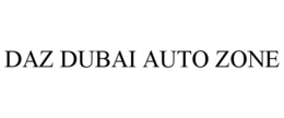 DAZ DUBAI AUTO ZONE trademark