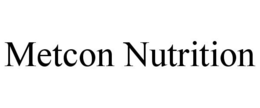 METCON NUTRITION trademark