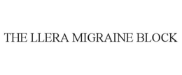 THE LLERA MIGRAINE BLOCK trademark