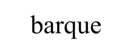 BARQUE trademark
