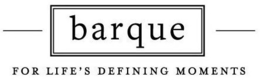 BARQUE FOR LIFE'S DEFINING MOMENTS trademark