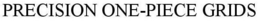 PRECISION ONE-PIECE GRIDS trademark